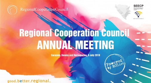 The Annual meeting of the Regional Cooperation Council (RCC) will take place on 8 July 2019 in Sarajevo, Bosnia and Herzegovina (Illustration: RCC/Sejla Dizdarevic)