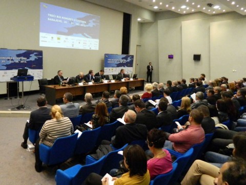 Participants of the 3rd Road Congress in South East Europe, Sarajevo, Bosnia and Herzegovina, 20-21 September 2012. (Photo: Alen Mehic) Participants of the 3rd Road Congress in South East Europe, Sarajevo, Bosnia and Herzegovina, 20-21 September 2012. (Photo: Alen Mehic)