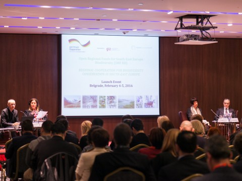 Launching of a three year project „Open Regional Funds for South-East Europe – Biodiversity“, on 4 February 2016 in Belgrade, Serbia. (Photo: Ivan Zupanc/ORF BD)
