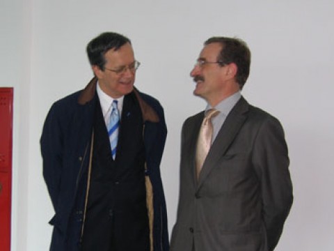 RCC and OSCE Secretary Generals, Hido Biščević (right) and Marc Perrin de Brichambaut, respectively, met in Sarajevo to discuss priority areas of cooperation, 17 March 2008. (Photo RCC/Sead Filipović) RCC and OSCE Secretary Generals, Hido Biščević (right) and Marc Perrin de Brichambaut, respectively, met in Sarajevo to discuss priority areas of cooperation, 17 March 2008. (Photo RCC/Sead Filipović)