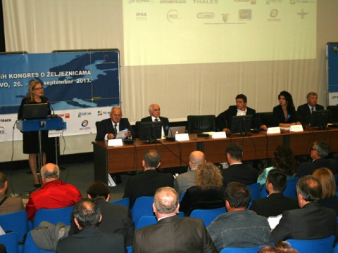 Second RCC-co-organized Congress on Railways in South East Europe was held in Sarajevo on 26-27 September, with over 250 participants from eleven countries agreeing to work on a common railway system in the region. Second RCC-co-organized Congress on Railways in South East Europe was held in Sarajevo on 26-27 September, with over 250 participants from eleven countries agreeing to work on a common railway system in the region.