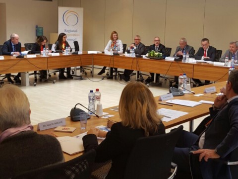 RCC and ILO will jointly create a Western Balkans Platform on Employment and Social Affairs in the framework of a new European Commission funded project signed in Brussels on 1 March 2016. (Photo: RCC/Mimika Loshi) RCC and ILO will jointly create a Western Balkans Platform on Employment and Social Affairs in the framework of a new European Commission funded project signed in Brussels on 1 March 2016. (Photo: RCC/Mimika Loshi)