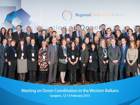 RCC hosted Meeting on Donor Corrdination in the Western Balkan, on 12-13 February 2015, in Sarajevo, BiH. (Photo RCC/Amer Kapetanovic)