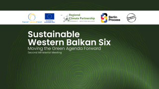 Second Ministerial Meeting on the Green Agenda for the Western Balkans Six taking place in Dubrovnik on 14-15 October 2025 (Design: RCC/Sara Miftari)