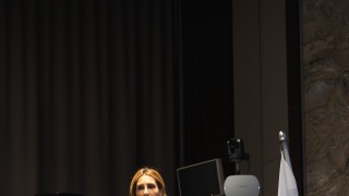 RCC Secretary General Majlinda Bregu opening the Continuing the success story of EU enlargement – Bringing benefits to the Western Balkans in advance of accession Continuing the success story of EU enlargement – Bringing benefits to the Western Balkans in advance of accession, in Ljubljana on 24 May 2024 (Photo: RCC/Matej Kolakovic)