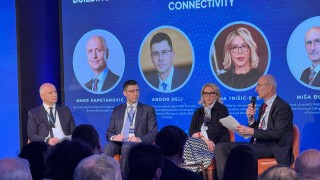 Secretary General of the Regional Cooperation Council (RCC), Amer Kapetanović, participated in the Budapest Balkans Forum 2026 on 10 March 2026 (Photo: RCC/Edin Sabljica)