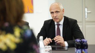 RCC Secretary General Amer Kapetanovic in an official visit to Slovenia on 22 April 2025 (Photo: RCC/Matej Colakovic)