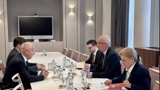 During his visit to Budapest, RCC Secretary General Amer Kapetanović held bilateral meetings with Péter Sztáray, State Secretary for Security Policy and Energy Security at the Ministry of Foreign Affairs and Trade of Hungary