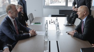 RCC Secretary General Amer Kapetanovic met with EU Special Representative and Head of EU Office, Aivo Orav in Pristina on 13 March 2025 (Photo: RCC/Valdrim Xhemaj)
 