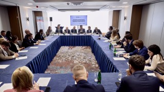 RCC and ELIAME co-hosted the side event “From Policy to People: Security and Opportunity through Regional Cooperation and EU Enlargement” on the sidelines of GLOBSEC, on 22 May 2026 in Prague (Photo: GLOBSEC)