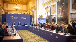 Secretary General of the Regional Cooperation Council (RCC), Amer Kapetanović, took part in the Berlin Process Leaders’ Summit in London on 22 October 2025 (Photo: Office of Chairwoman of the Council of Ministers of Bosnia and Herzegovina)
