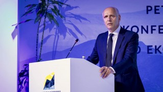RCC Secretary General Amer Kapetanovic opening the first panel of the Economic Conference Montenegro 2026 in Budva on 30 September 2026 (Photo: Danilo Papic/RCC)