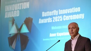 RCC Secretary General Amer Kapetanović presented the winners of the 4th Butterfly Innovation Awards at a ceremony held in Novi Sad on 19 November 2025