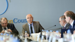 RCC Secretary General Amer Kapetanovic leading 58th Board Meeting of the Regional Cooperation Council on 12 March 2026 in Sarajevo (Photo: RCC/Jasmin Sakovic)