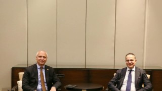 RCC Secretary General Amer Kapetanovic met with Deputy Minister of Foreign Affairs and Director for EU Affairs, Mehmed Kemal Bozay in Istanbul on 23 October 2026 (Photo: Courtesy of the Ministry of Foreign Affairs of Türkiye)