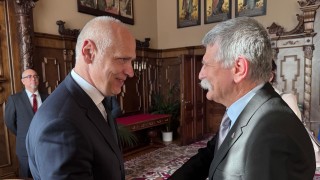 During his visit to Budapest on 10 March 2026, RCC Secretary General Amer Kapetanovic met with László Kövér, Speaker of the National Assembly of Hungary (Photo: RCC/Edin Sabljica)